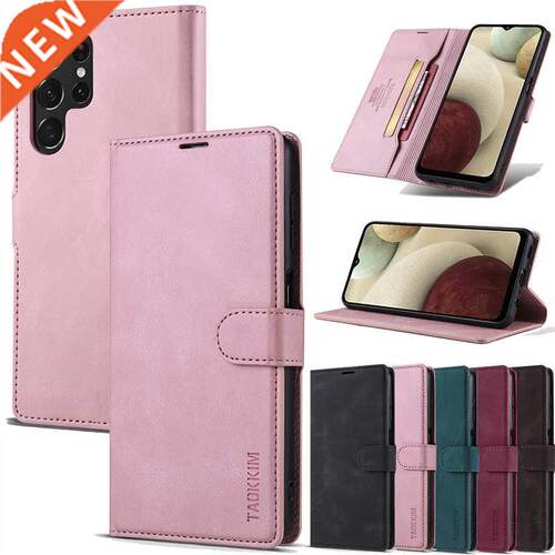 Luxury Leather Capa On sFor Samsung Galaxy s22 S22 S21 S20 F