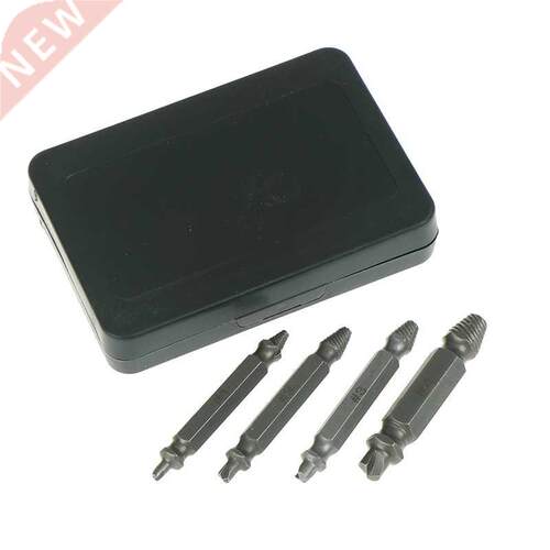 4 PCS/Set Screw Extractor Set drill out easy to Remove Screw