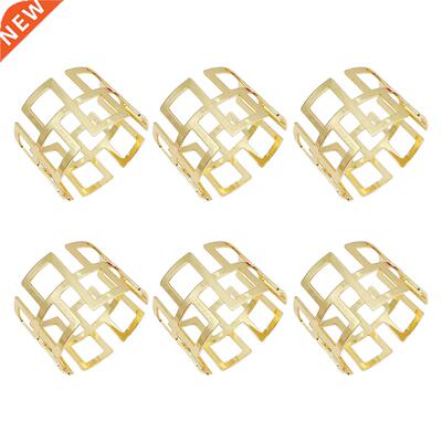 Napkin Holder Metal Buckles Delicate Serviette Buckle Decor