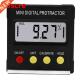 Mini Inclinometer Digital Electronic Angle Protractor Black