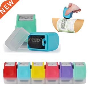 1pcs Creative Data Protection Roller Stamp Information