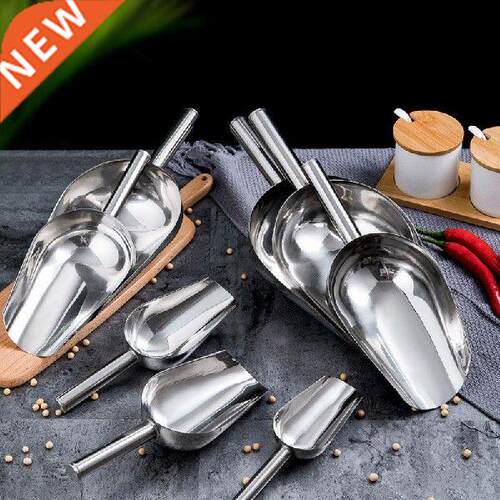 1Pc Ice Scoop Stainless Steel B Pub Home Kitchen Ice