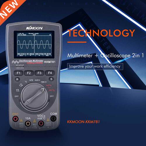 KKmoon Intelligent Digital Storage Scopemeter 2-in-1 40MHz 2