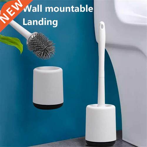 Wall-mounted TPR Soft Toilet Brush Head Toilet Brush