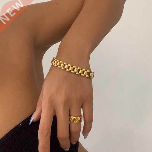 Tarnish Free 2022 New Stainless Steel Gold Plated Detachable