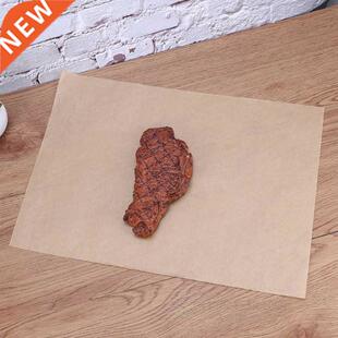 100pcs Non-Stick Parchment Paper Barbecue Sheets Baking Sili