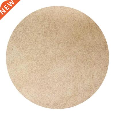 Yibuy 5cm Diameter Light Yellow Goat Skin Drum Head for 10