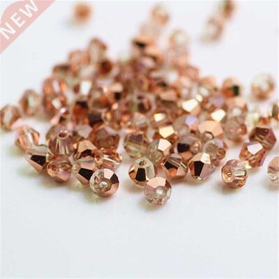 Isywaka Sale Red Copper Color 100pcs 4mm Bicone Austria Crys