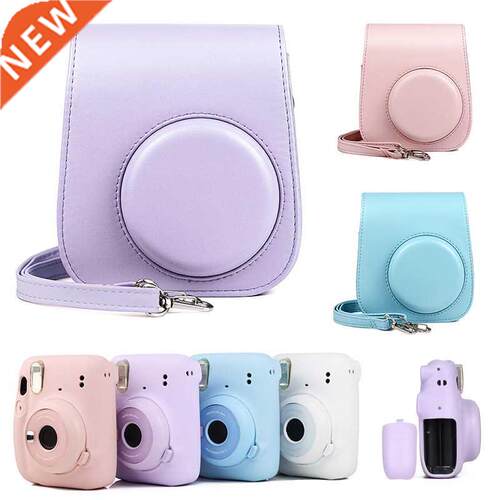 For Instax Mini 11 Camera Case PU Leather Soft Silicone ver