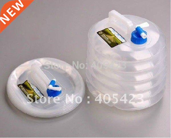 New Portable 10L Camping Handle Collapsible Folding Water