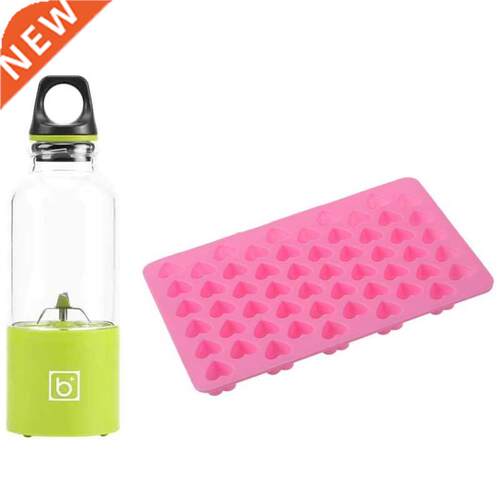 2 Pcs Accessories: 1Pcs Mini 55 Heart Silicone Mold for Cake