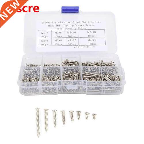 Carbon Steel Nickel Plated Self Drilling Screws countersunk