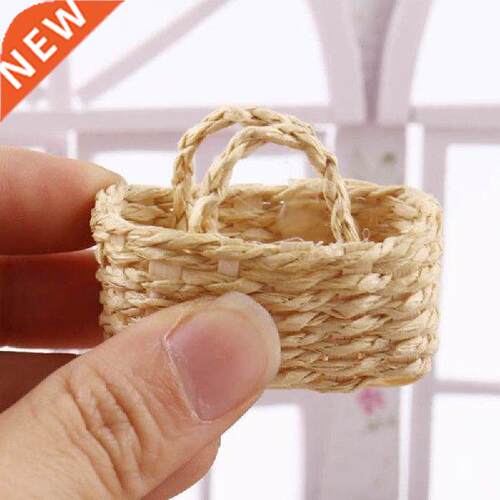 1/12 Dollhouse Miniature Rattan Weave Vegetable Food