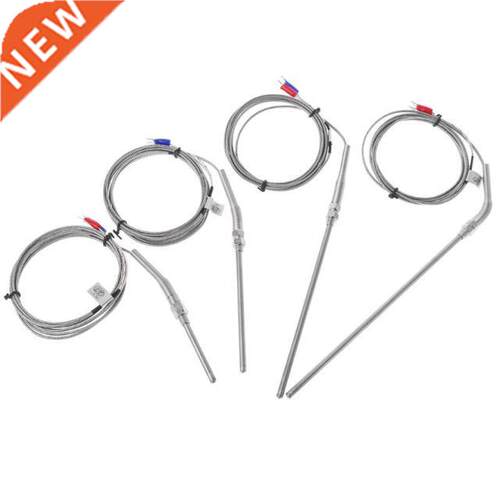 2M Cable Wire K Type Thermocouple Probe Length 50mm/100mm/15