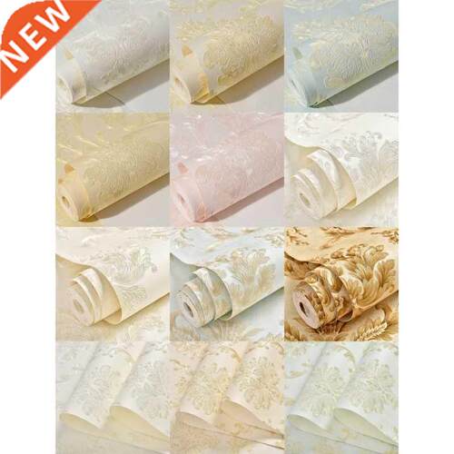 Wallpaper 3D Flower Mural Embossed Wallpapers Bedroom ?Livin