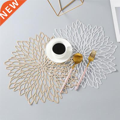 2021 New Hot PVC Hollow Insulation Coaster Pads Table Bowl M