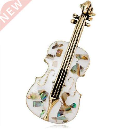 Hot Vintage Cello Guitar Violin Shell Badges Apparel