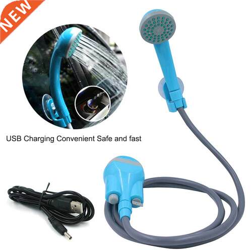 Outdoor USB Charging Handheld Rechargeable Shower head Pump
