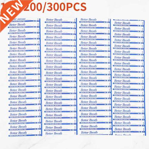 00/200/100PCS Breath Nasal Strips Right Aid Stop Snoring No