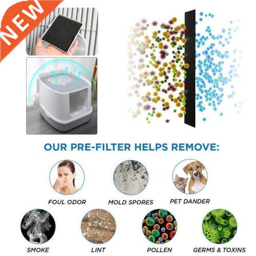 5 Pcs Disposable Deodorization Compost Activated Carbon Filt