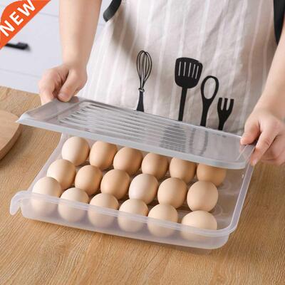 1pc Household Ktchen Refrgerator Egg Storage Box Portable