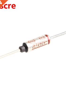 5pc Temperature Mini Fuse 250 V10A Thermal Metal Shell 192 D