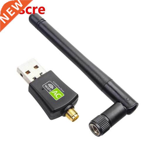 Driver Free Ac600M Dual Band USB Wireless Card with Antenna