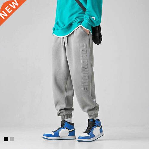 Japanese Men's Sweatpants 2021 Autumn Winter New Products 3D
