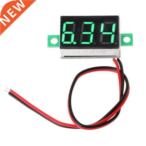 1Pcs 0.36 two-wire DC 2.50 to 32.0V LCD Digital Voltmeter Vo