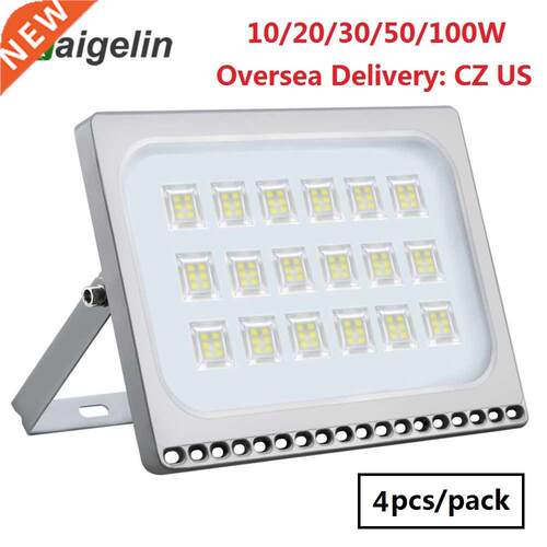 4pcs Ultrathin LED Flood Light 10W 20W 0W 50W 100W IP65