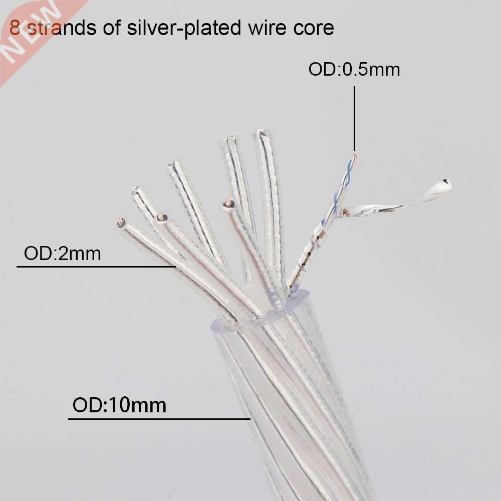 1 8cores Odin Reference RCA Interconnect Audio Cable for DI