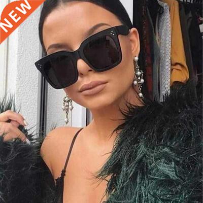2022 New Square Sunglasses Women Brand Designer Big Frame G