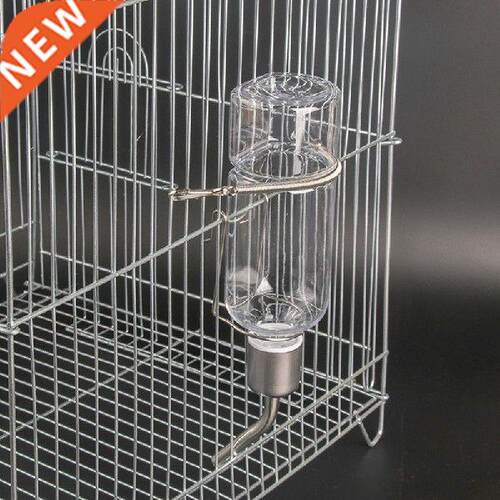 Pet Cage Hanging Waterer 180ml Automatic Water Drinker