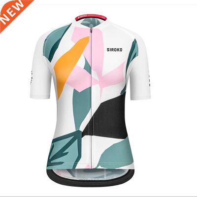 Women's Siroko Cycling Jersey Short Sleeve ops Pro Team Bicy