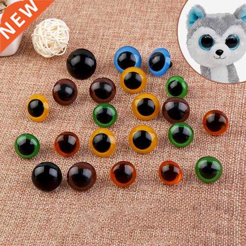 100pcs Plastc Safety Eyes For Toys Gltter Mx Color Craft