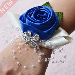 Wedding Wrist Corsages Bride Bridesmaids Hand Flowers
