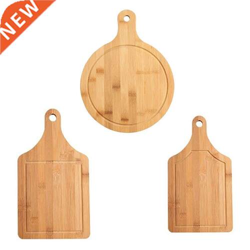 L9NB Wooden Chopping Board Fruit Pizza Bread Plate with