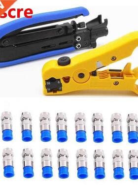 Multitool Wire Stripping Squeezing Pliers Coaxial Cable Cold