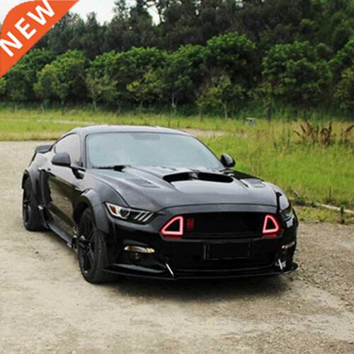 Front Grille Grill For Ford Mustang 2015 2016 2017 with LED
