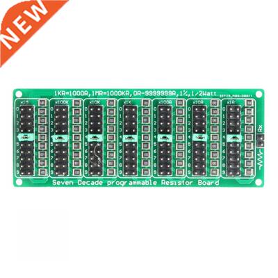 Seven Decade Resistor Board 1R-9999999R Step Accuracy 1R 1/2