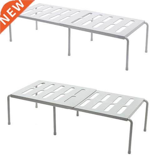 Kitchen Expandable Counter Shelf Organizer Racks Bathroom