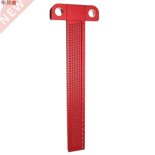 Woodworking Scribe 260mm T-type Ruler Hole Scribing Gauge Al