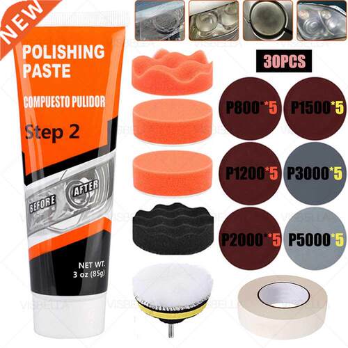 VISBELLA New Car Headlight Polish Repair Headlight Restorati