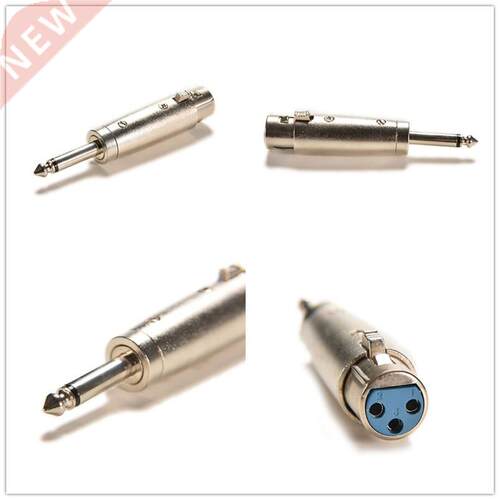 JETTING New 1Pcs 3 Pin XLR Female To 6.35mm Male Mono Jack L