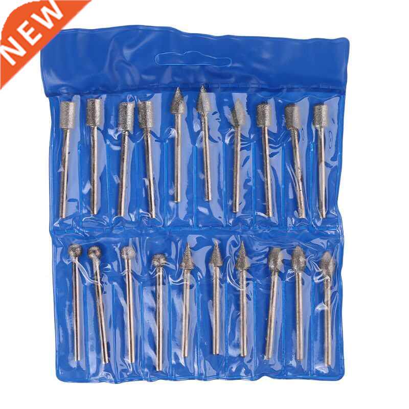 20/pcs 6Xmm Diamond Rotary Tool Sintered Diamond Burs Abra图片