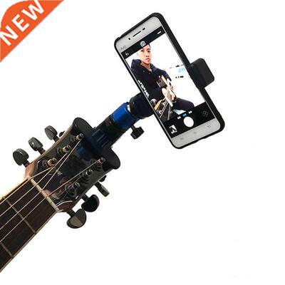 Guitar Head Clip Mobile Phone Hol Live Broadcast Bracket