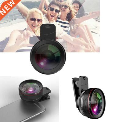 2 in 1 Phone Kit HD 0.6X Wide Angle+15X Macro Clip-On