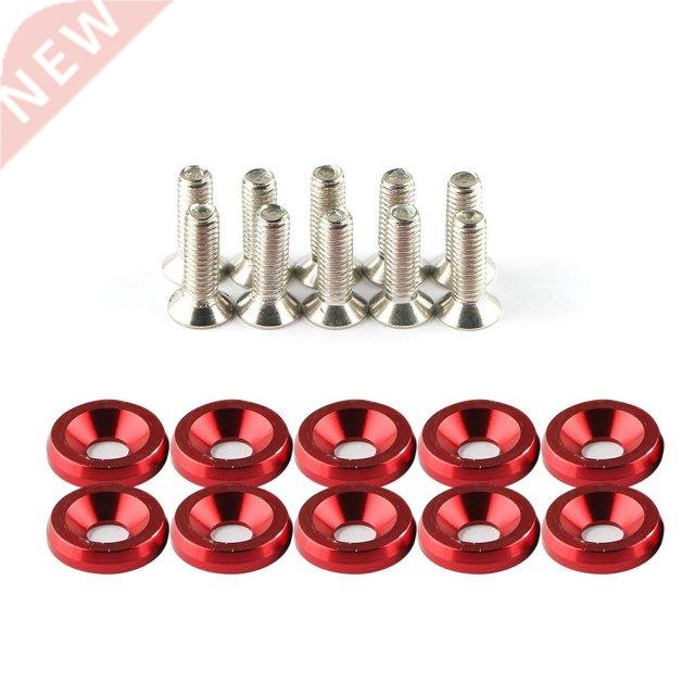 20 Pcs Fend er Bumper Washer Bolt Stainless Steel M6x20mm CN