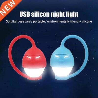Silicone Led Night Lamp Mini Portable Outdoor Camping
