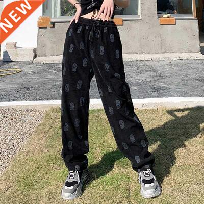 Corduroy pants women	s spring and summer 2021 thin na